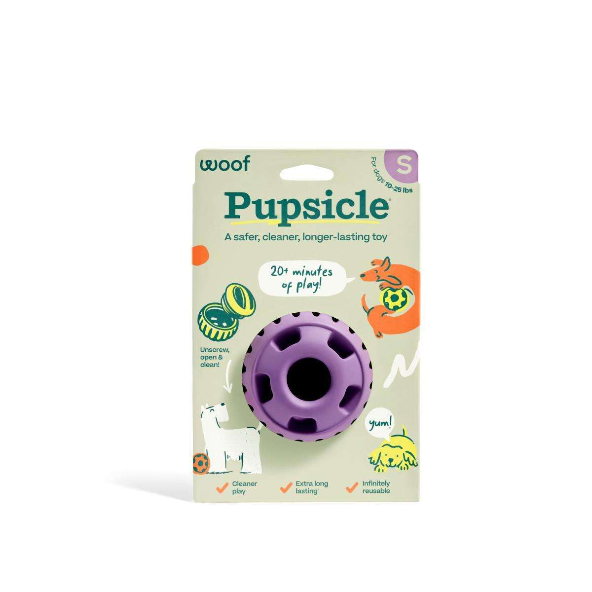 Pupsicle-Enrichment Dog Toys-Woof-Small-Lavender-DFW Raw Dog Food