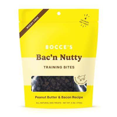 Bac'N Nutty Training Bites Dog Treats DFW Raw Dog Food Bocce's Bakery Dry Treats Nutty Training Bites Dog Treats