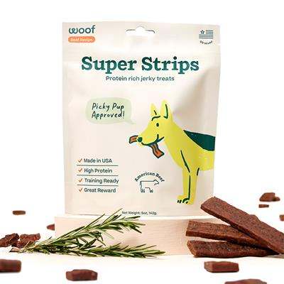 Super Strips DFW Raw Dog Food Woof  Super Strips