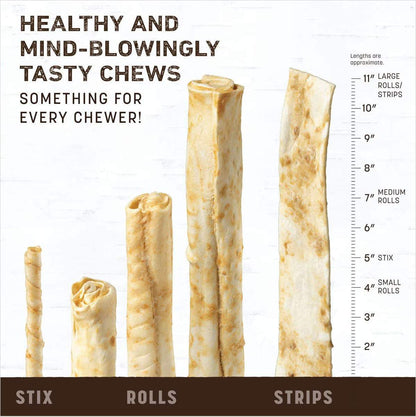 Peanut Butter Chew DFW Raw Dog Food Earth Animal Dry Treats -Hide Peanut Butter Chew