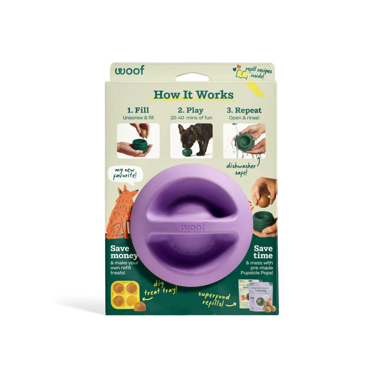 Pupsicle-Enrichment Dog Toys-Woof-DFW Raw Dog Food