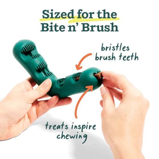 Best dog toothbrush Bite n' Brush Dental Refills with bristle design for dental health.