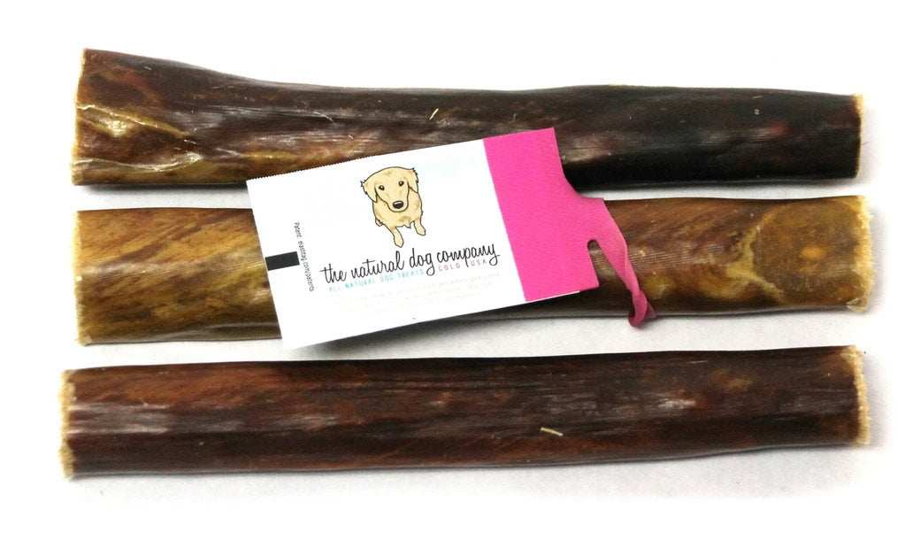 Chewy Bulls beef esophagus dog chews for picky and senior dogs with soft texture