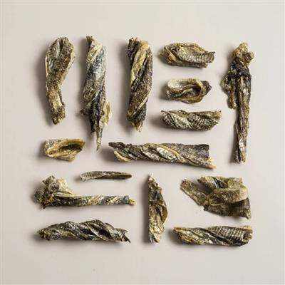 Cod Skins Jerky Crunchy Single Ingredient Dog Treats Made in USA