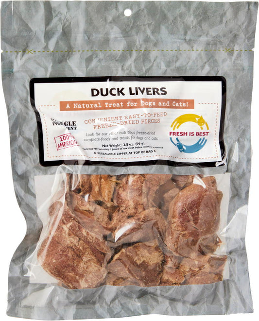 Freeze Dried Duck Liver - Single Ingredient Dog Treat