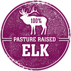 Freeze-dried elk dog food with premium organs and natural ingredients for all life stages