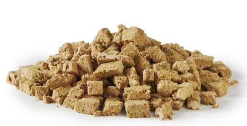 Freeze dried turkey dog food bag showcasing premium raw nutrition for all dog life stages