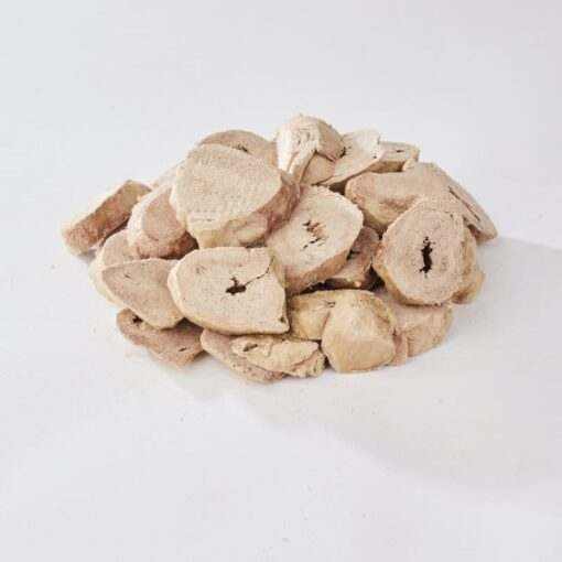 Freeze dried turkey heart fillets for dogs and cats, high-protein natural pet treat.
