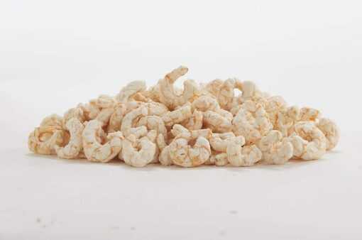 Freeze dried wild Pacific shrimp treats for pets, nutrient-rich and natural.