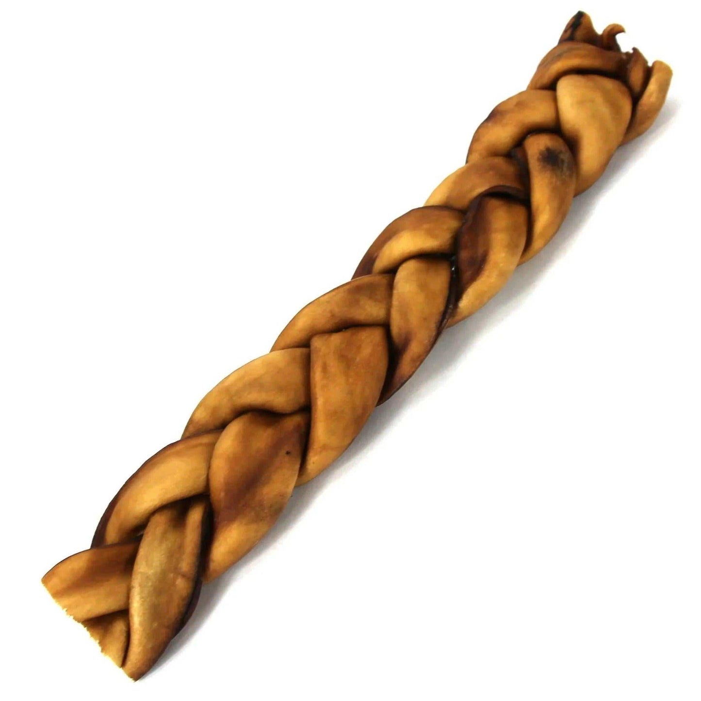 Jumbo braided collagen sticks made from grass-fed beef for dogs, nutritious and durable chew