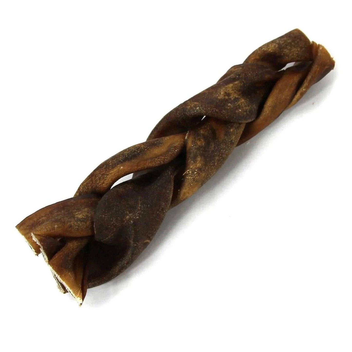 Jumbo braided collagen sticks made from grass-fed beef for durable dog chews