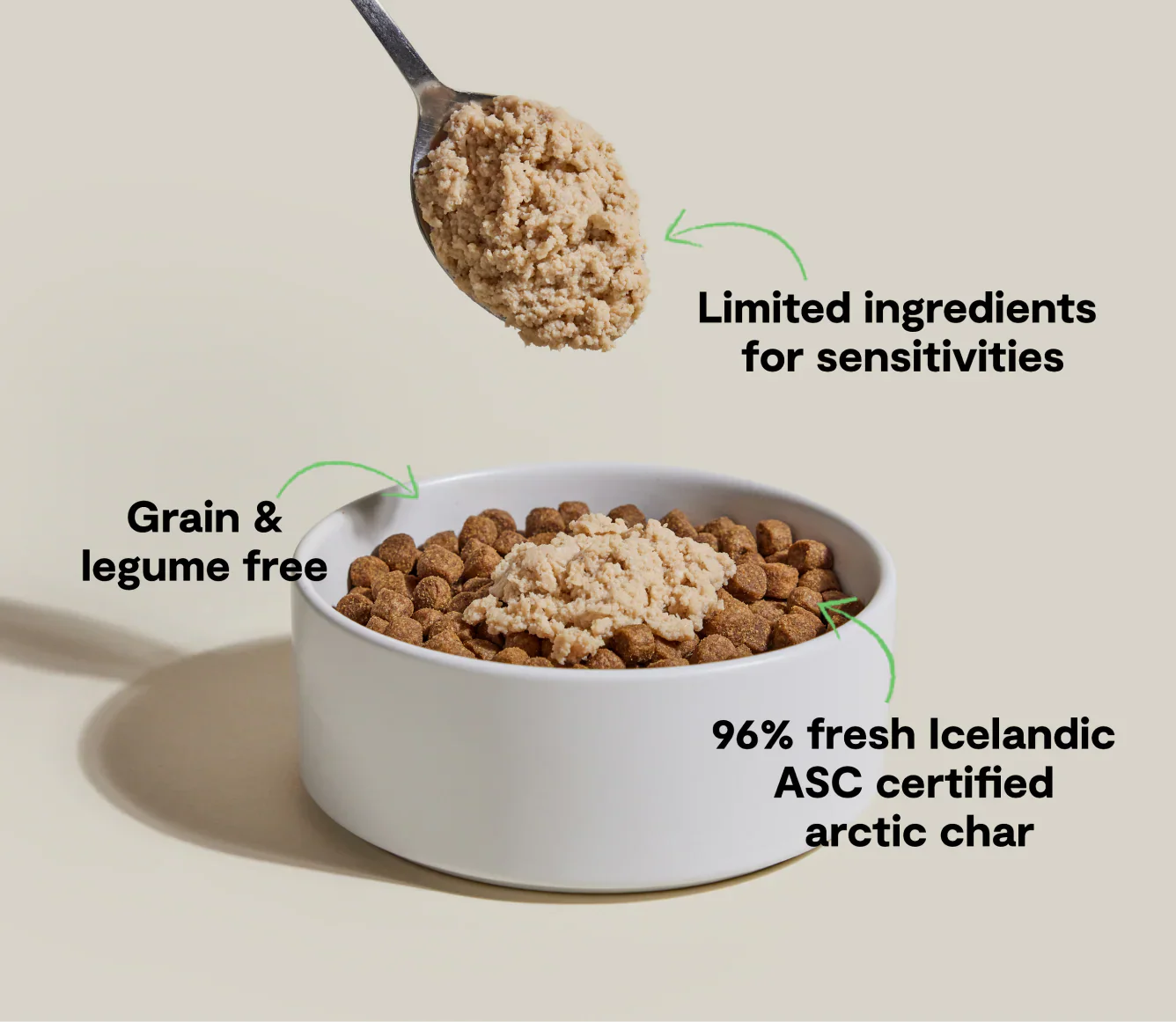 Arctic Char Topper for Dogs-Dry Supplement-Open Farm-DFW Raw Dog Food