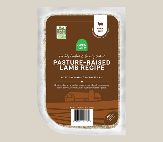 Pasture-Raised Lamb Freshly Crafted Dog Food-Fresh Food-Open Farm-DFW Raw Dog Food