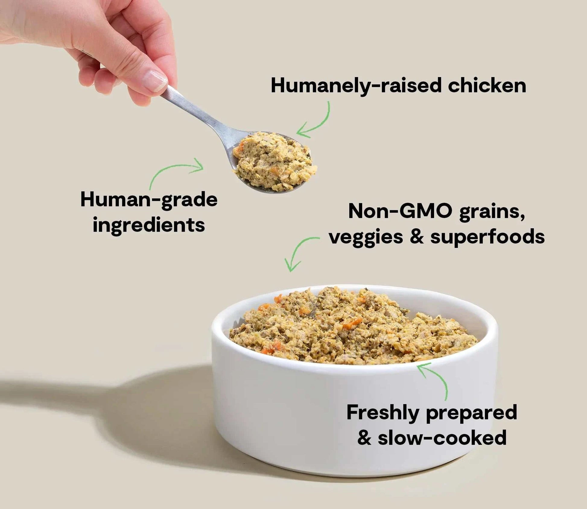Harvest Chicken Grain-Free Freshly Crafted Dog Food-Fresh Food-Open Farm-DFW Raw Dog Food