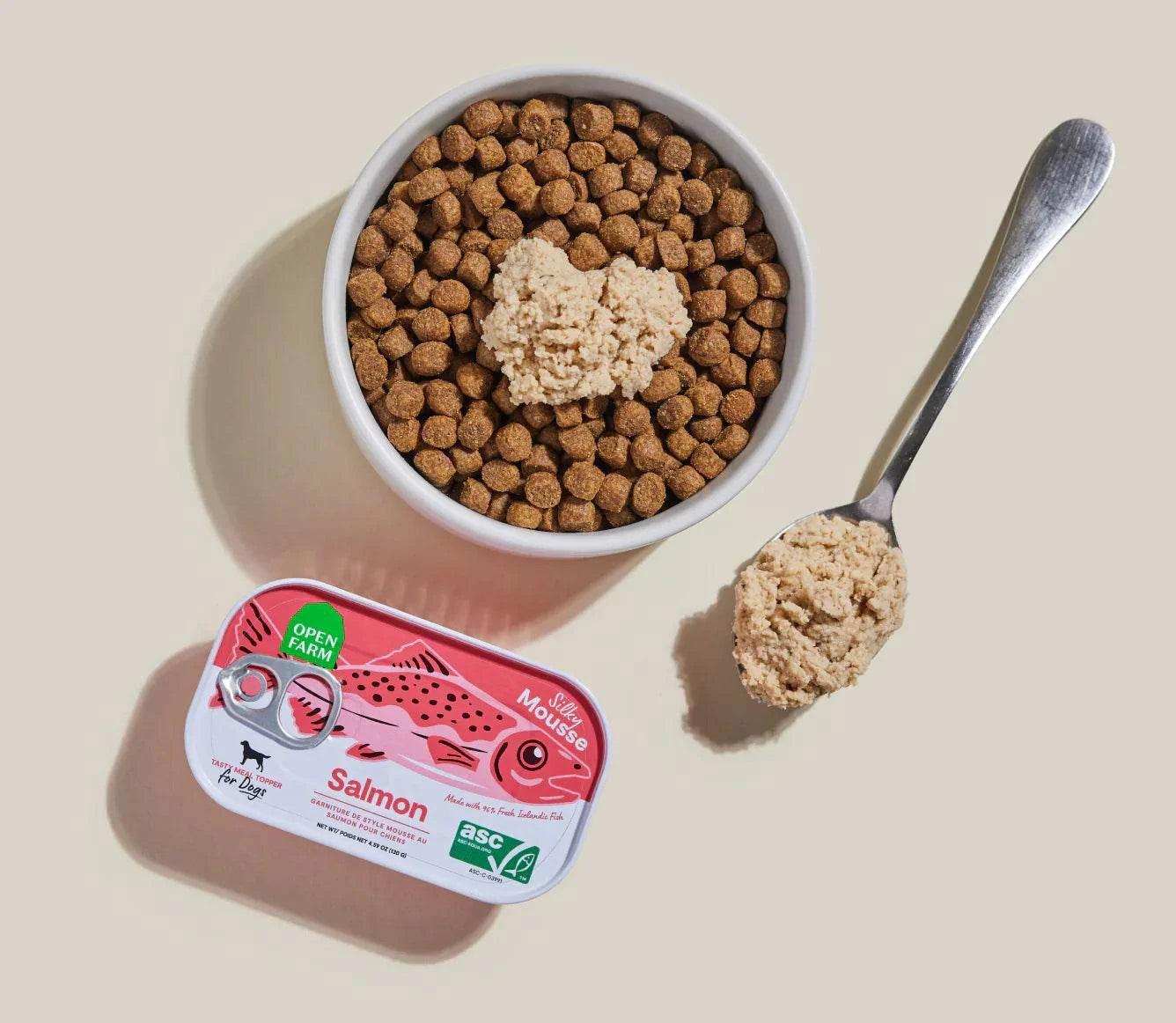 Salmon Topper for Dogs-Dry Supplement-Open Farm-DFW Raw Dog Food