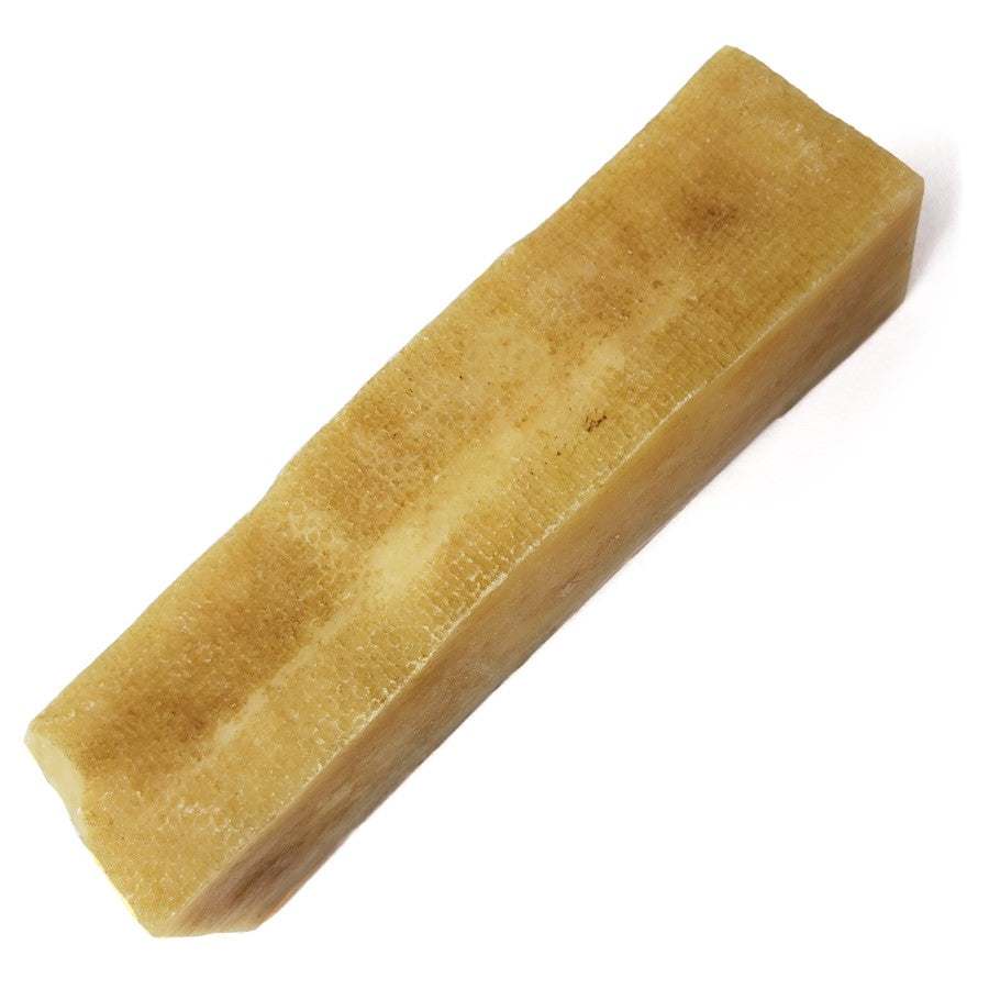Durable yak cheese chew made from 100% yak milk, tough and long-lasting dog treat