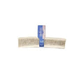 Barkworthies Elk Antler Split dog chew in natural beige with exposed marrow center and textured surface for long-lasting chewing.