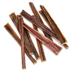 6-inch natural beef gullet sticks dog chews, soft and hollow, made from 100% beef esophagus