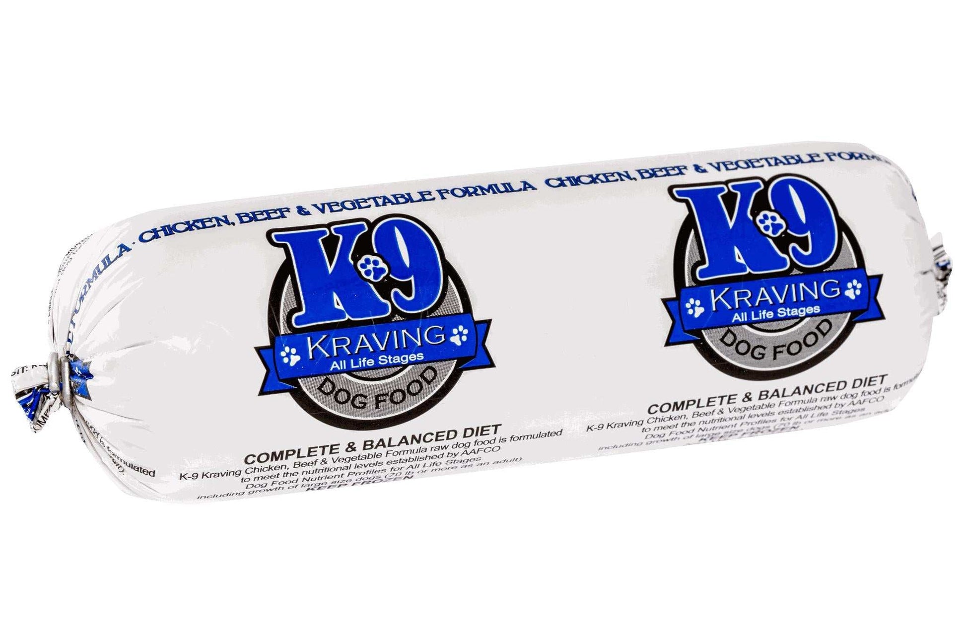 K-9 Kraving Chicken Beef & Vegetable Raw Dog Food包装