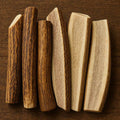 Natural elk antler dog chews, long-lasting, durable, safe, no splinters, variety of sizes for all breeds