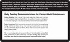 Freeze dried duck dog food ingredients and feeding guidelines for optimal canine health.
