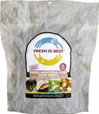 Freeze Dried Duck Dog Food in resealable bag with Fresh Is Best logo.
