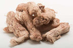 Freeze-Dried Whole Chicken Necks for pets, raw treats, high protein snack.