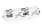 Green Tripe frozen raw supplement in a white plastic-wrapped tube with green accents and black printed labeling.