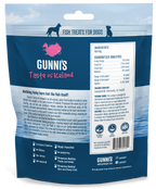 Air-dried whole herring dog treat rich in omega-3 and protein