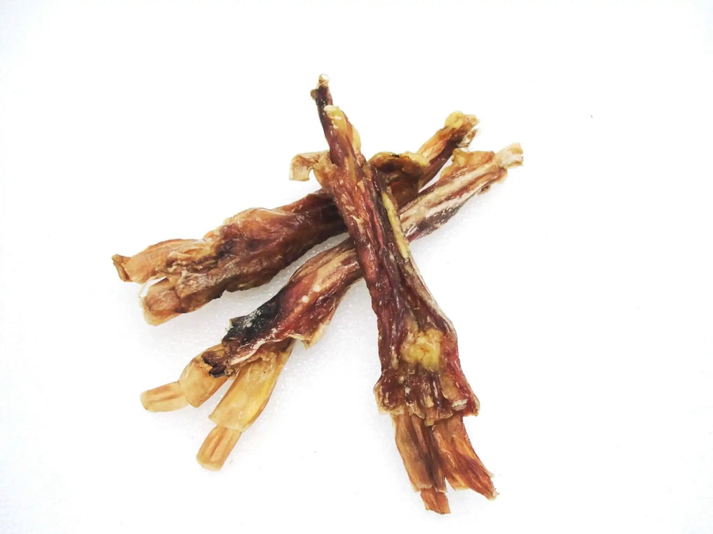 Dried beef tendons for dogs, Jr. Chews, all-natural treats.