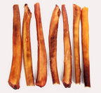 Odor free jumbo bully sticks for dogs long lasting chew natural bull pizzle treats