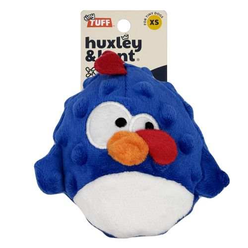 Tiny Tuff Chicken Cordon Bleu dog toy, 4-inch durable non-toxic chew toy