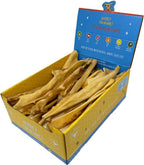 Water Buffalo Collagen Strips for Dogs in open box packaging.